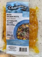 Betteraves jaunes en cube