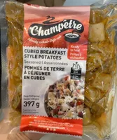Pommes de terre à déjeuner en cubes