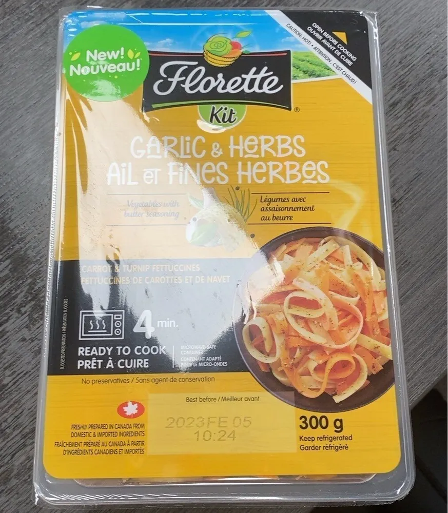 Fettuccines de carottes et de navet