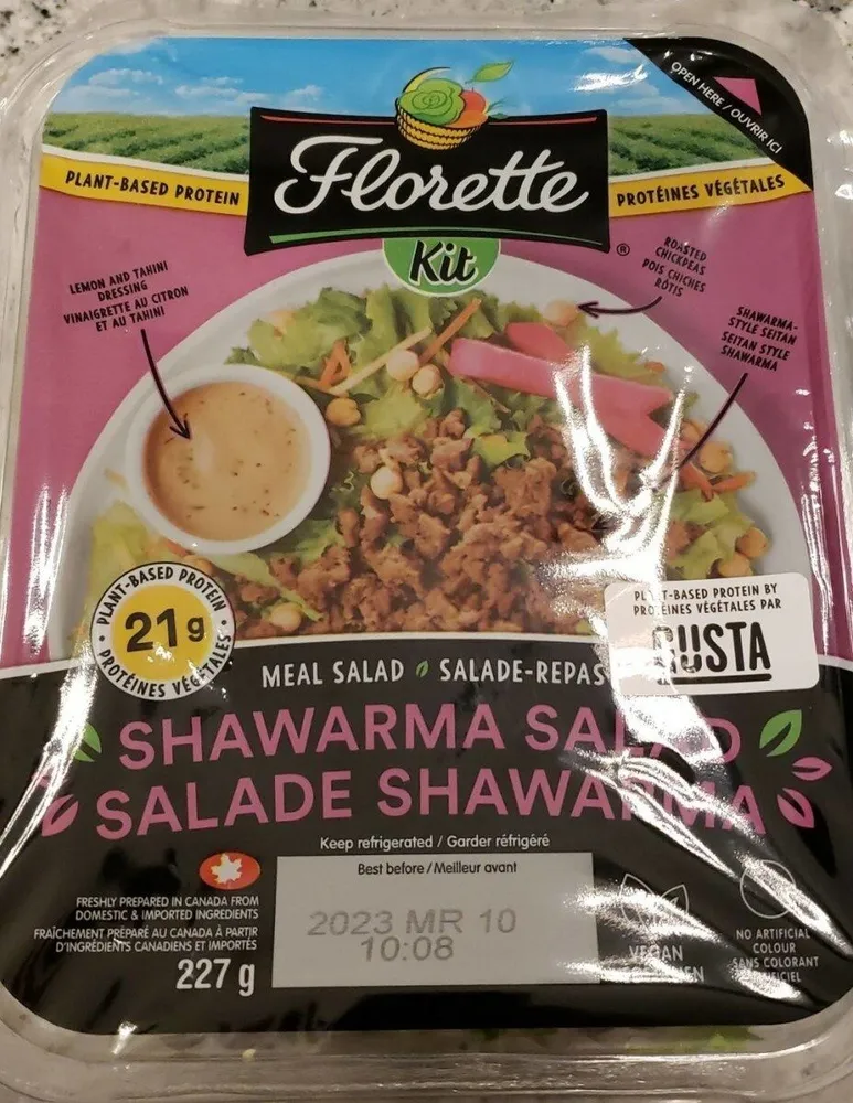 Salade shawarma
