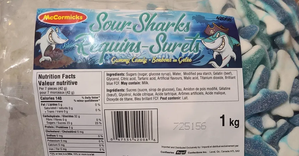 Sour sharks