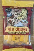 Mild Cheddar cheese snack sticks