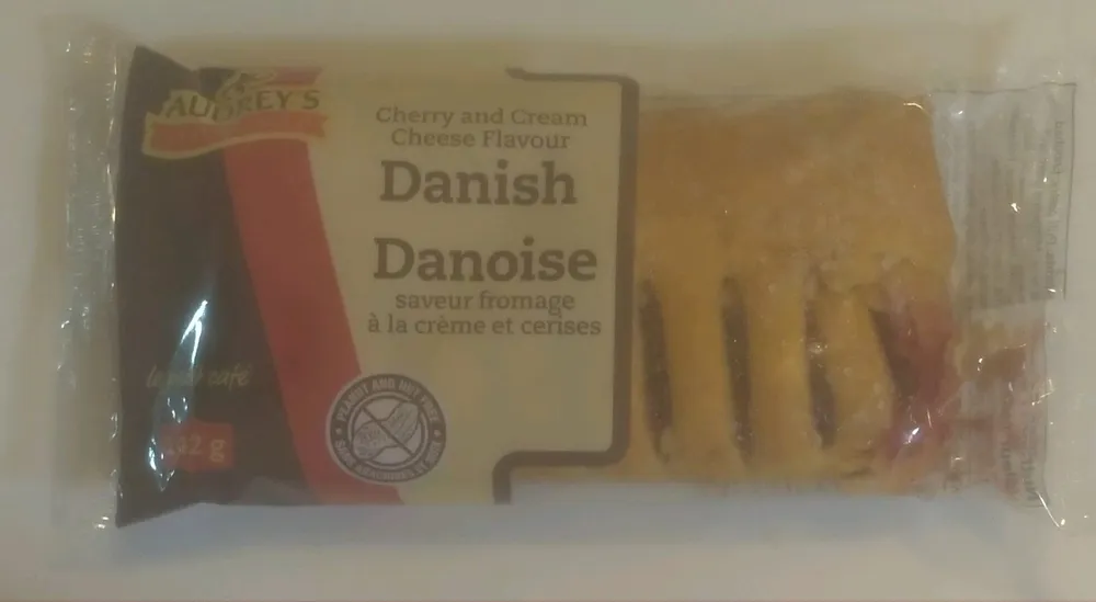 Cherry and Cream Cheese Flavour Danish