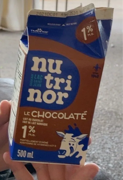 Lait au chocolat