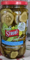 Cornichons sucres a l'érable
