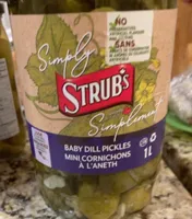 Baby dill pickels