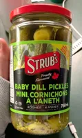 Strub’s Baby dill pickles
