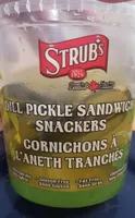 Cornichons à l'aneth tranchés