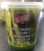 Dill pickle spears