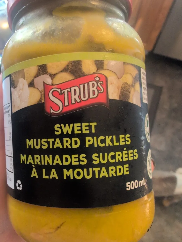 Sweet Mustard Pickles