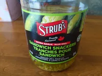 Extra garlic pickles