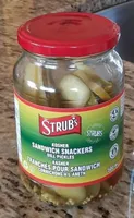 Kosher Sandwich Snackers Dill Pickles