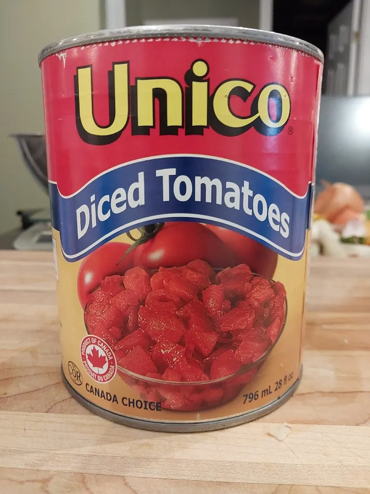Tomates en dé/diced tomatoes