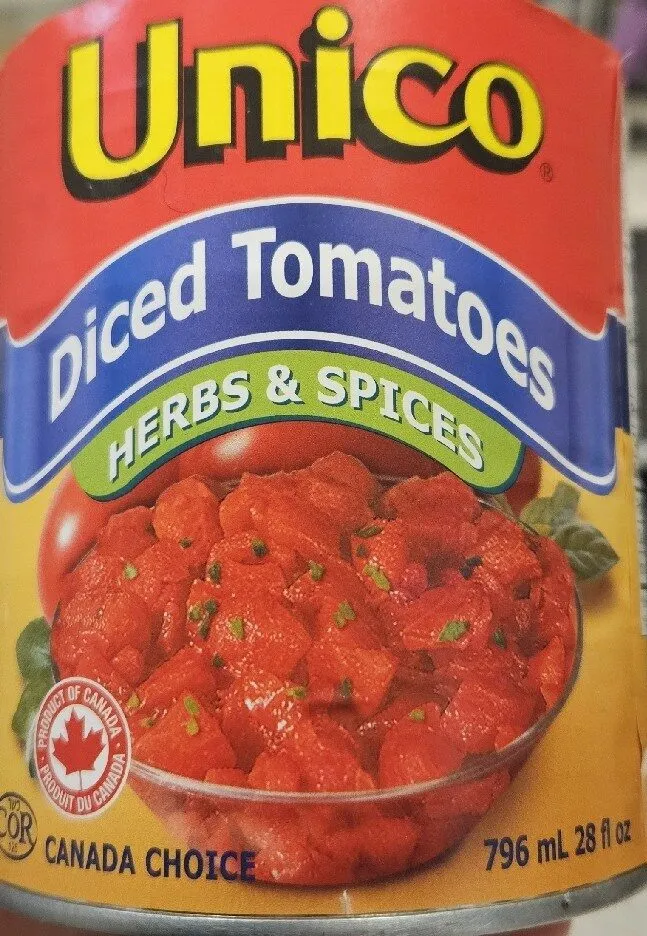 Diced Tomatoes Herbs & Spices