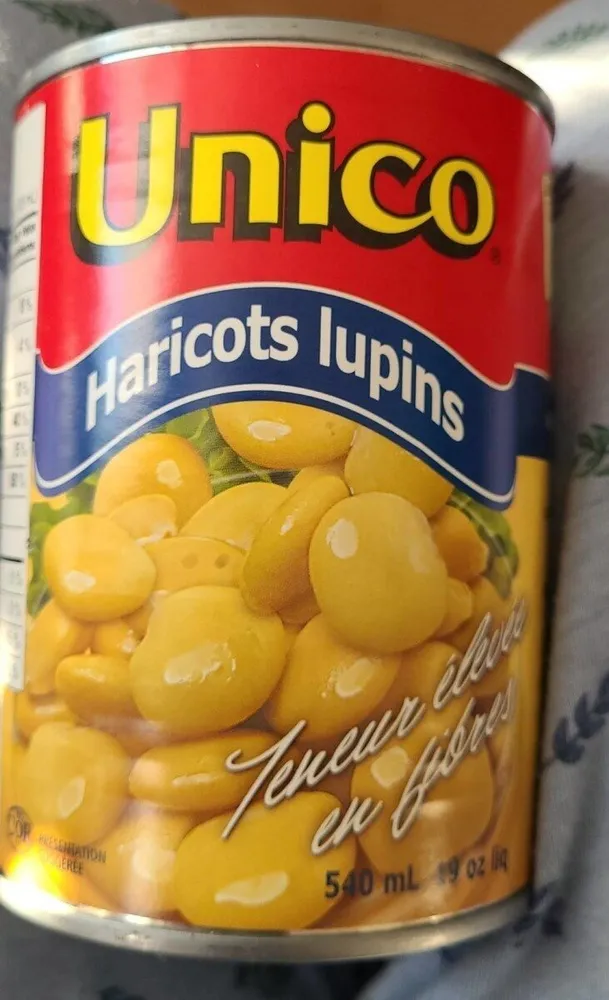 Haricots Lupins