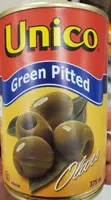Green Pitted Olives