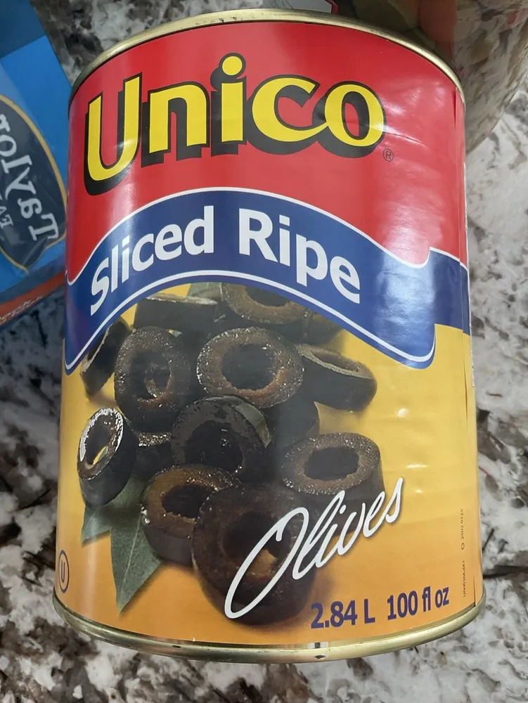 Sliced Black Olives