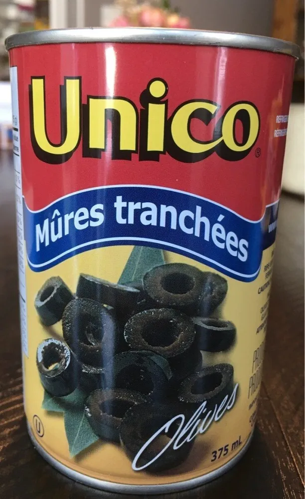 Sliced Ripe Olives