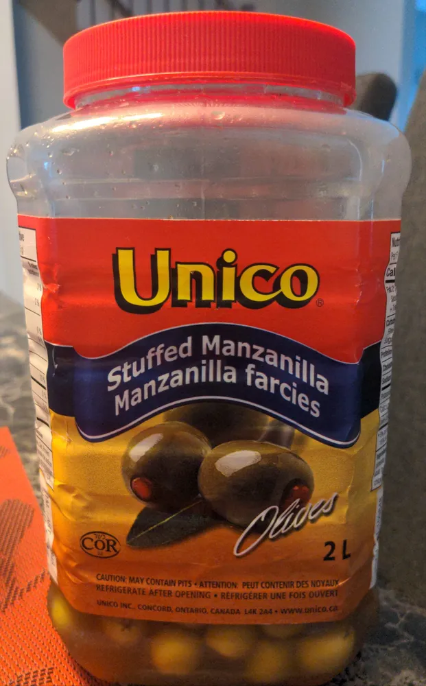 Stuffed manzanilla