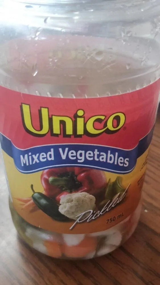Unico mixed vegetables