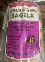Cinnamon Swirl Raisin Bagels