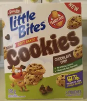 Mini Soft Baked Chocolate Chip Cookies