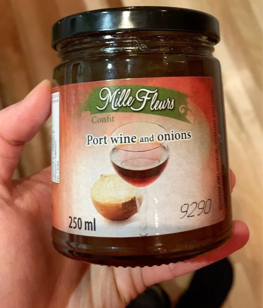 Oignons et porto