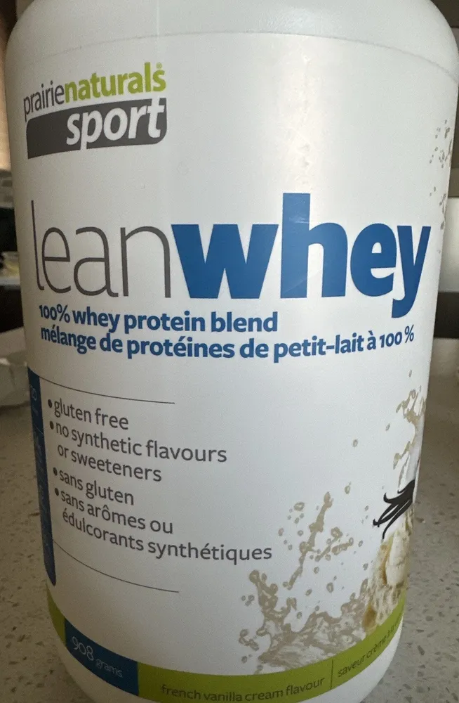 Lean Whey French Vanilla Cream Flavour