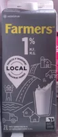 Farmers 1% partly skimmed milk