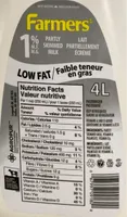 1% partly skimmed milk