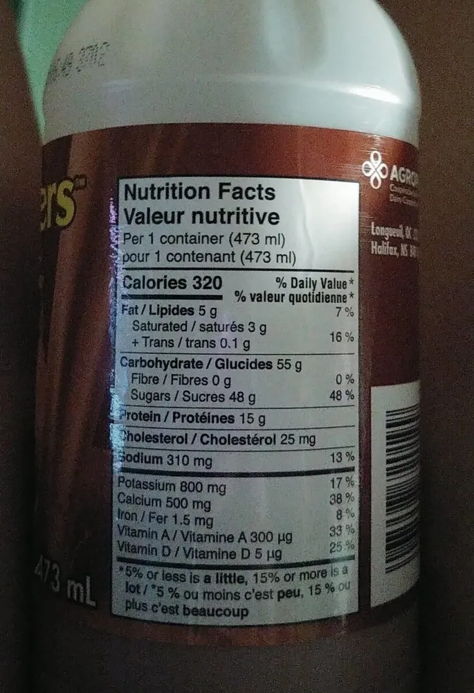 1% M.F. Chocolate Partly Skimmed Milk