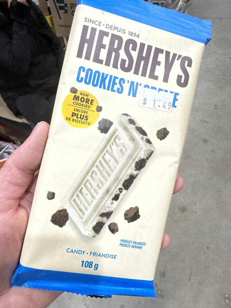 Hershey's cookies n creme