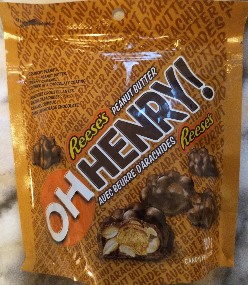 Reese's Peanut Butter Oh Henry Candy