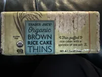 Organic Brown Rice Cake Thins