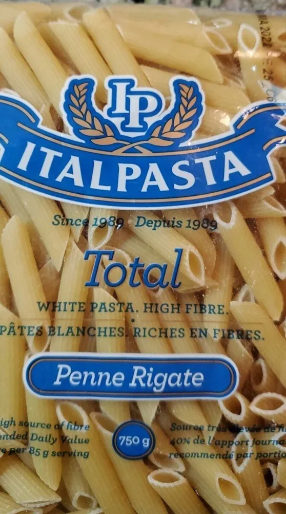 White pasta