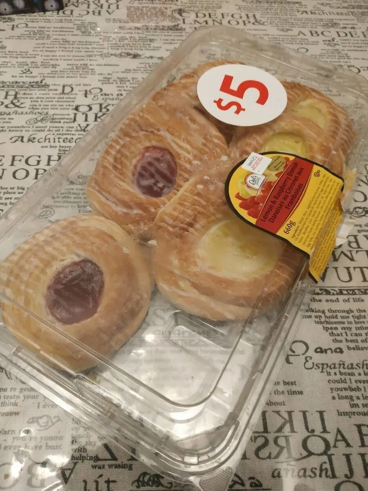 Lemon & Raspberry Danish Danoises au Citronet aux Framboises