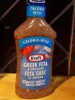 vinaigrette féta grec et origan calorie-wise