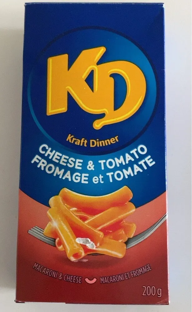 Macaroni au fromage et tomate