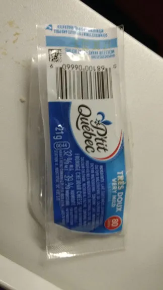 P'tit Quebec Cheddar très doux