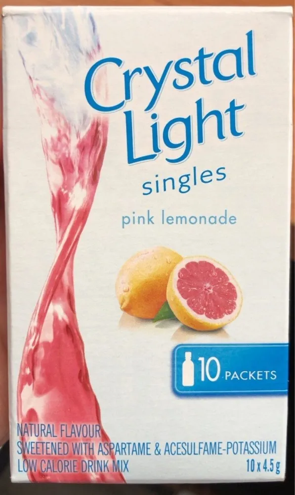 Cristaux Pour Boissons (limonade Rose)