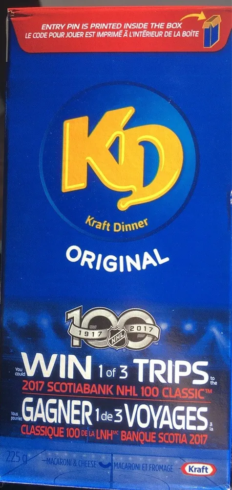 Kraft dinner original