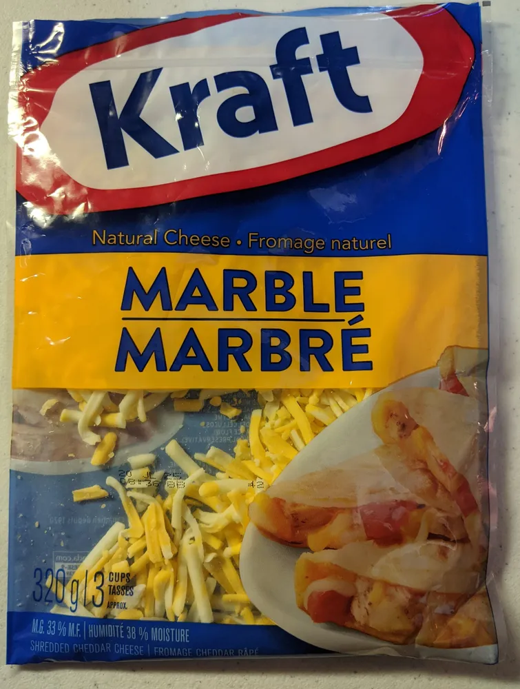 Kraft Shredded Marble Cheese