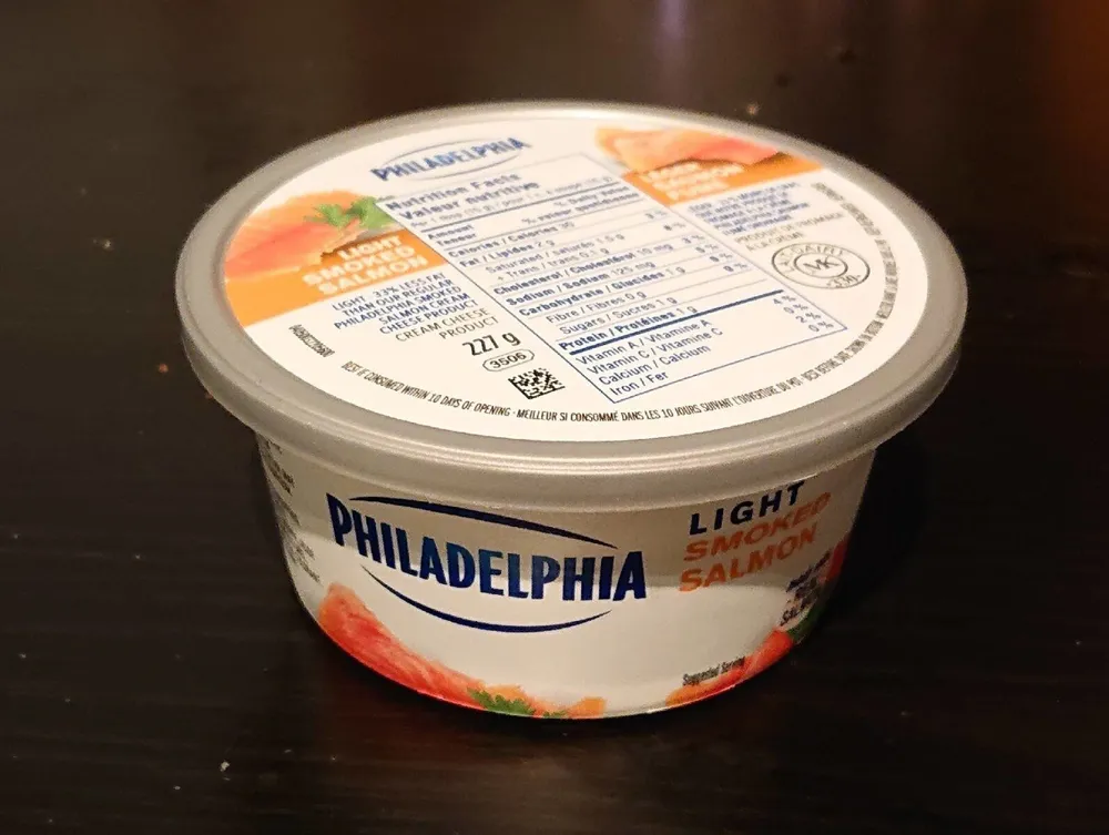 Philadelphia - light smoked salmon