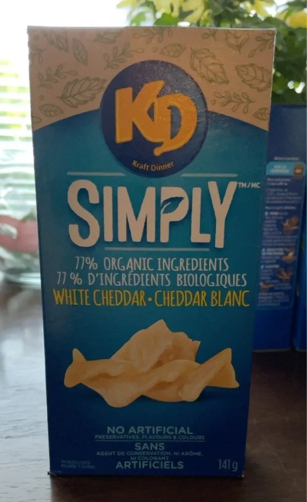 simply white cheddar pasta