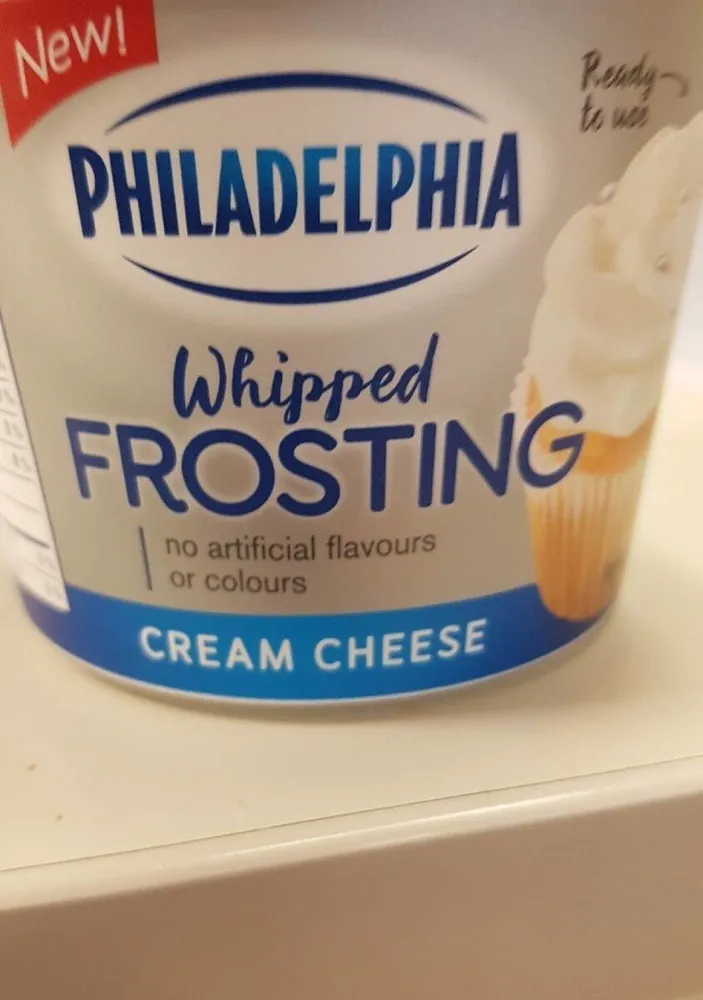 Whipped frosting