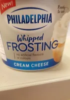 Whipped frosting