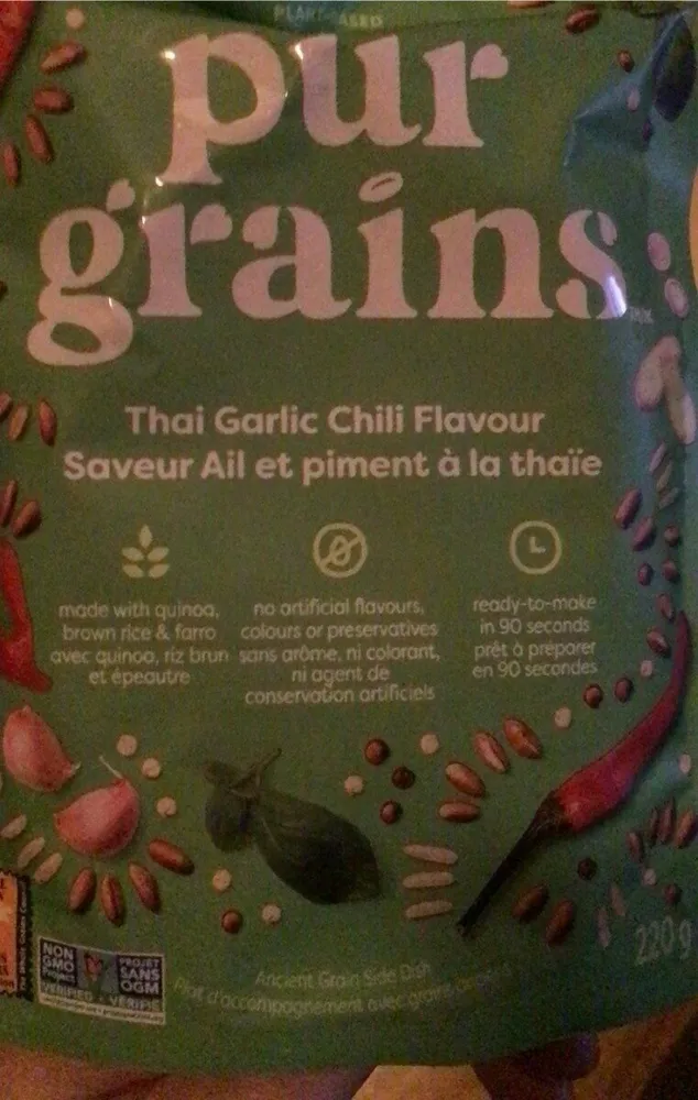 Ail et piment à la thaïe