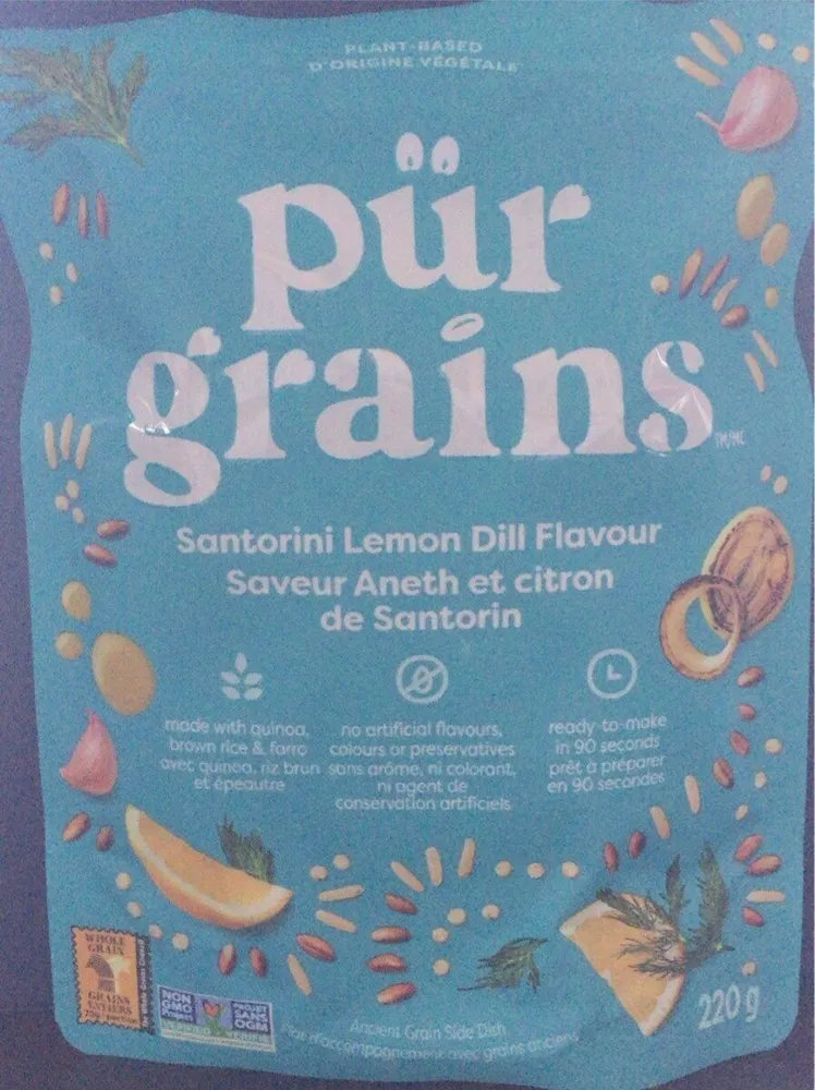 Santorini Lemon Dill Flavour Ancient Grains Side Dish