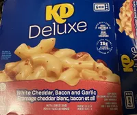 KD Deluxe White cheddar, Bacon And Garlic