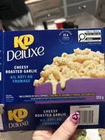 Cheesy roasted garlic, KD deluxe